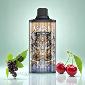 Vapsolo Super 15000 Puffs Disposable Vape Blueberry Cherry Cola