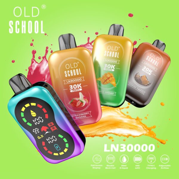 OLD SCHOOL LN 30000 Puffs